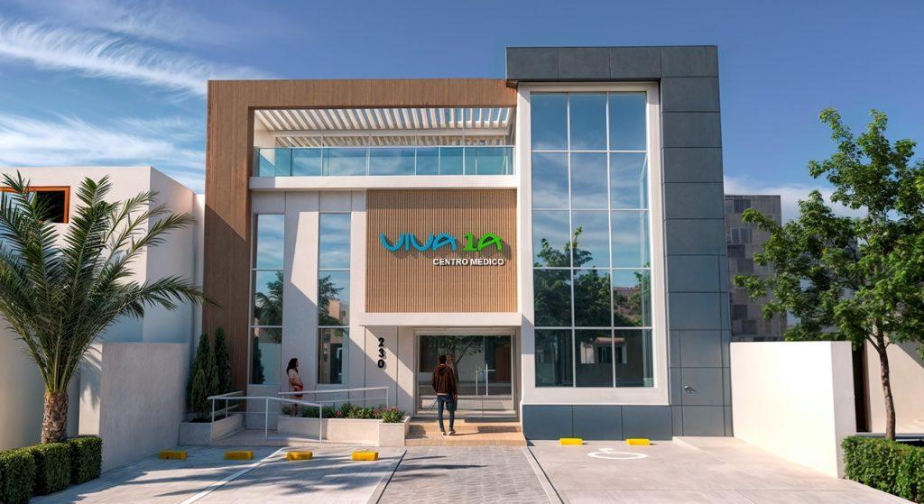 Fachada del Centro Médico Viva 1A